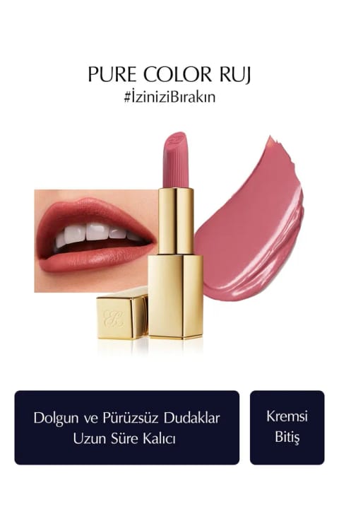 رژ لب کرمی Estee Lauder مدل Pure Color Creme با فینیش ساتن و کرمی - 3.... — 410 Dynamic