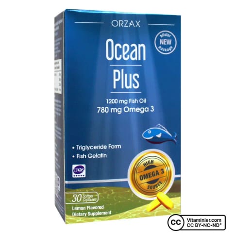 Ocean Plus Omega 3 1200 Mg 30 Kapsül