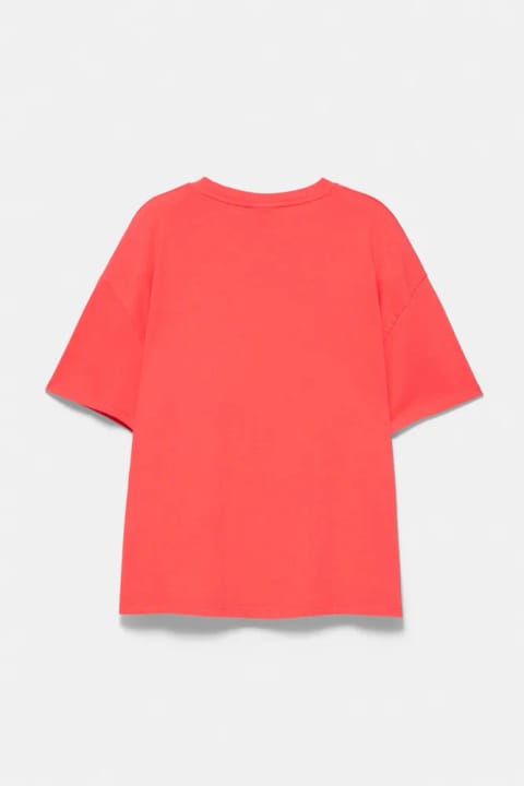 تیشرت اسنوپی اورسایز Pull&Bear