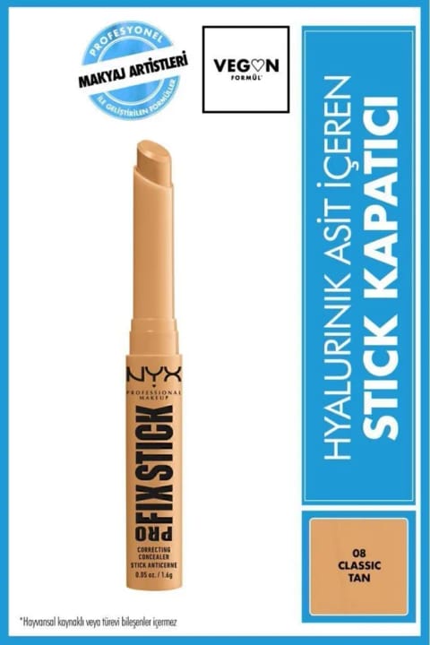 NYX Professional Makeup Pro Fix Stick کانسیلر - 08 Classic Tan