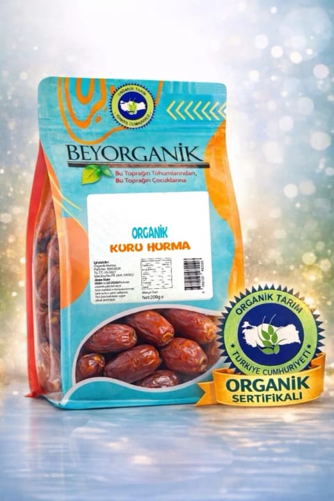 BEYORGANİK خرمای خشک ارگانیک ۲۰۰گرمی (جامبو)