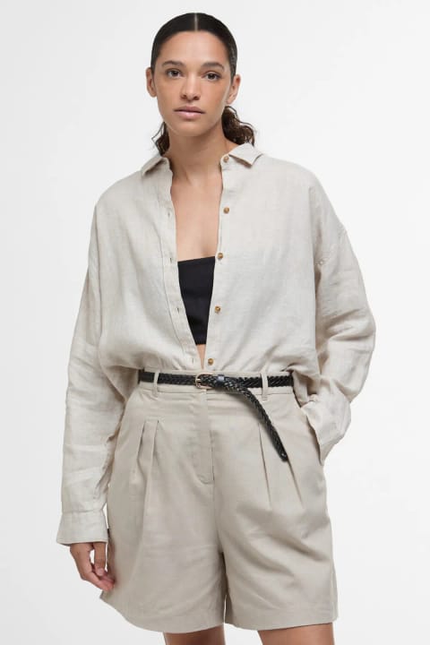 پیراهن Barbour Hampton SN31 Light Sand
