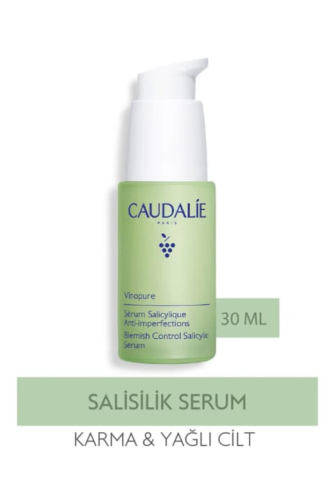 Caudalie Vinopure سرم ضد آکنه با سالیسیلیک اسید ۳۰ میلی‌لیتر