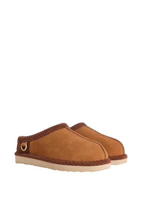دمپایی Barbour Corbridge TA51 Tan Suede
