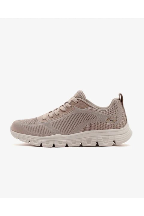 SKECHERS BOBS B-LITE زنانه اسپرت بژ 117700 TPE