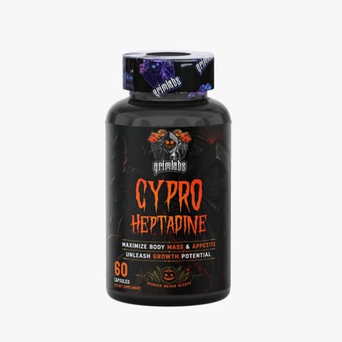 Grimlabs Cyproheptadine Maximize body Mass Appetite Gh 4mg 60 Servings