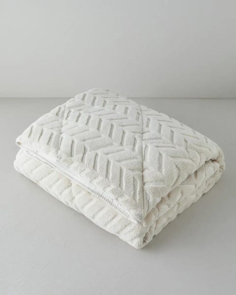 لحاف یک نفره Wintera Sherpa 155x215 سانتی‌متر کرم