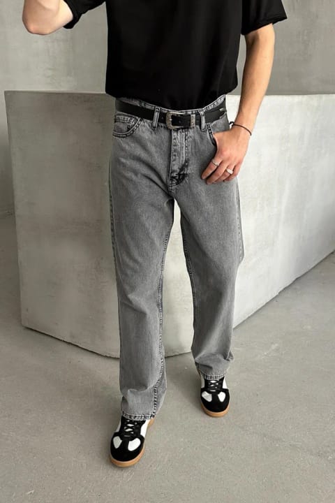 شلوار جین Baggy مردانه آنتراسیت