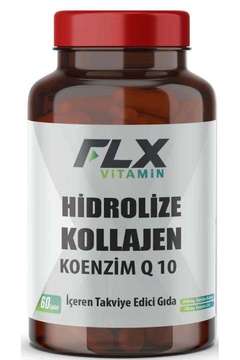 FLX هیدرولیزه کلاژن کوانزیم بیوتین سلنیوم منیزیم ۶۰ عدد قرص