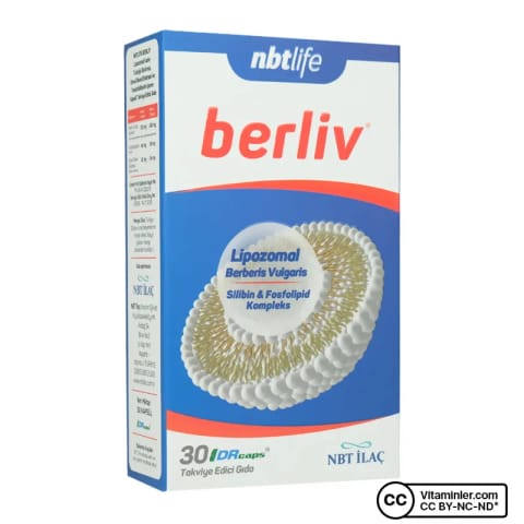 Nbt Life Berliv لیپوزومال بربرین ۳۰ کپسول