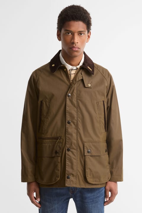 کاپشن روغنی Bedale آیکونهای Barbour مدل BR71 رنگ قهوهای