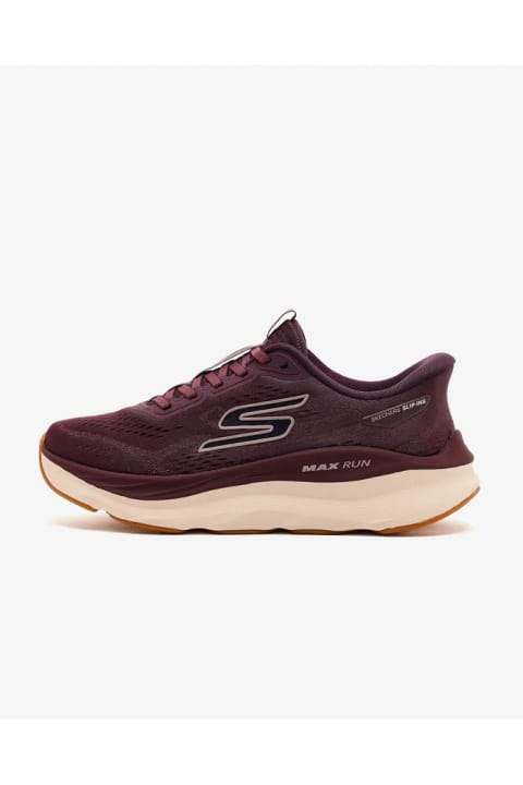 SKECHERS MAX RUN زنانه شرابی کفش دویدن 129200 BURG