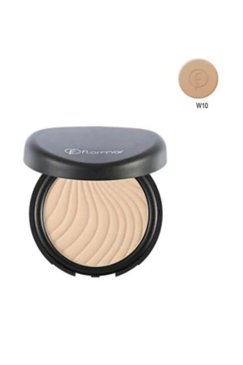 Flormar پودر فشرده Wet & Dry Compact Powder رنگ Apricot W10