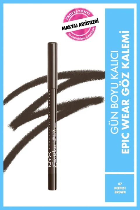 مداد چشمی NYX Professional Makeup Epic Wear Liner Sticks - قهوه‌ای تیره