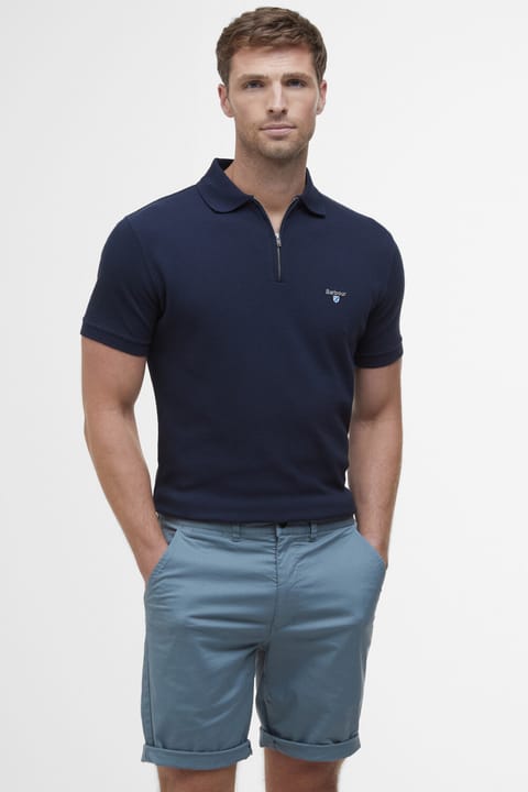 پولو یقه Barbour Hingham NY91 Navy