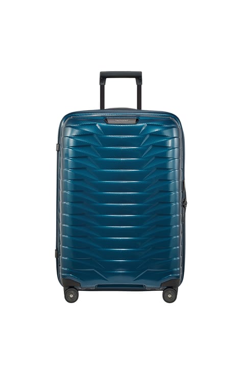 چمدان اسپینر ۴ چرخ متوسط Samsonite Proxis سرمهای ۶۹ سانتیمتر