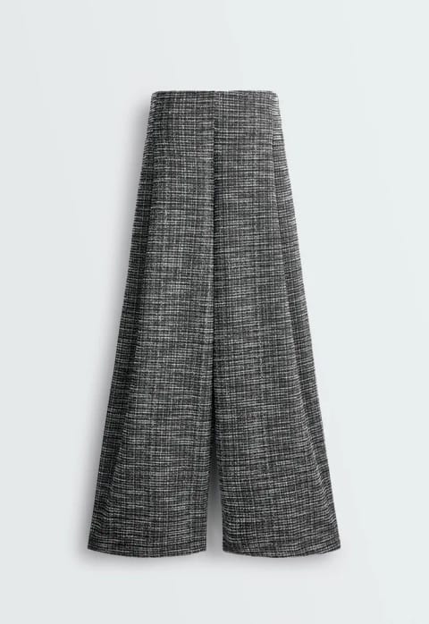 شلوار Wide leg Rib mix
