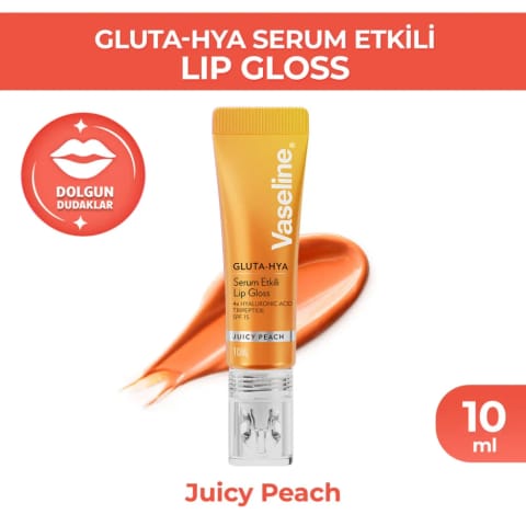 وازلین Gluta Hya Lip Gloss Juicy Peach 10 میلی‌لیتر