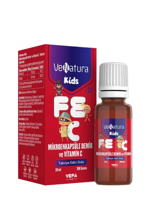 ویتامین C و آهن میکروکپسوله کودکان VeNatura