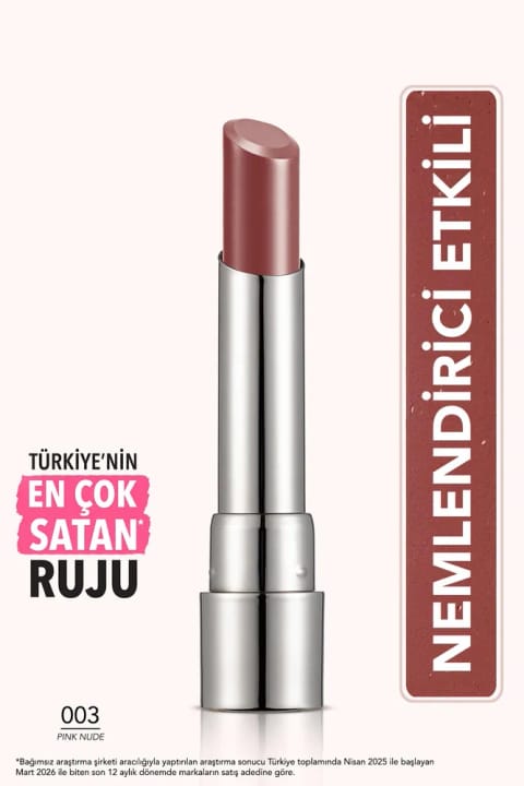 رژ لب مرطوبکننده و براق فلورمار Sheer Up - 003 Pinky Nude