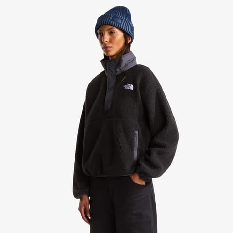پولار زنانه The North Face Cragmont 1/2 Snap مشکی