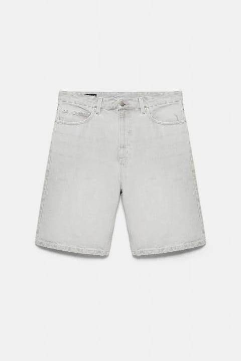 شلوارک برمودا جین اسکیتر Pull&Bear