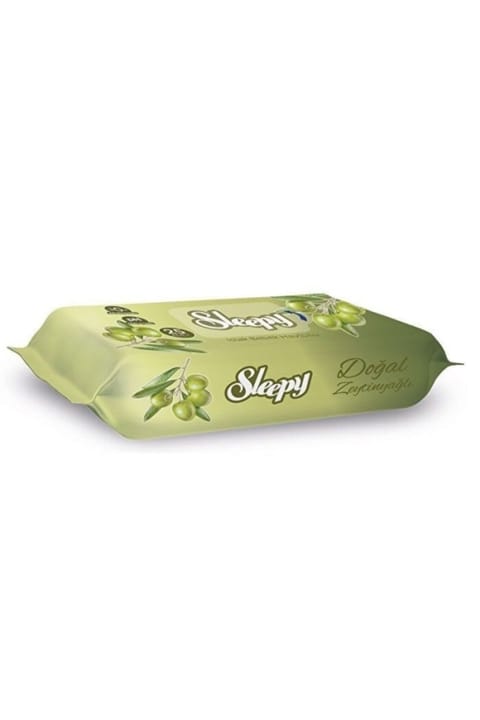 Sleepy دستمال مرطوب روغن زیتون ۲۵ برگی
