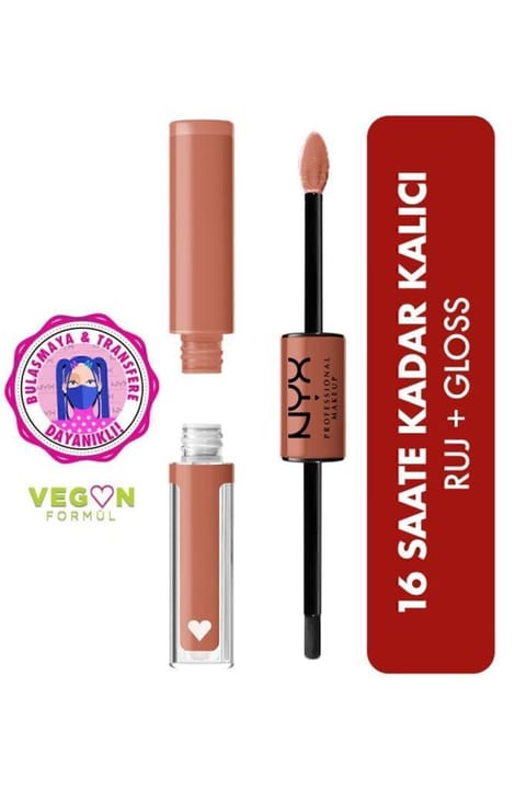 NYX Professional Makeup Shine Loud High Shine Lip Color Goal Crusher - رژ لب
