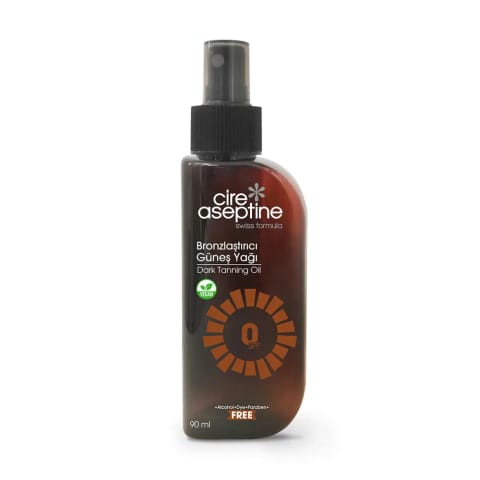 Cire Aseptine برنزهکننده روغن آفتاب 0SPF 90ml