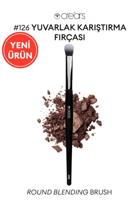 براش محو سایه دور چشم Cre'Ars مدل Round Blending Brush #126