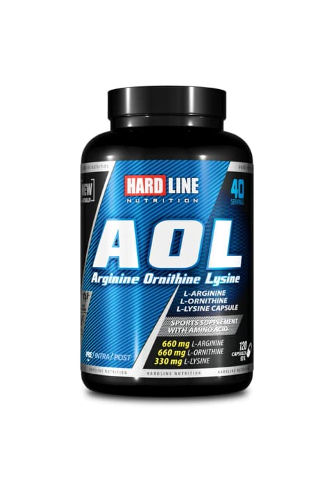 هاردلاین نوتریشن AOL 120 کپسول آرژینین