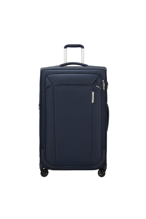 چرخدار Samsonite Respark سرمهای - چمدان بزرگ 79 سانتی با 4 چرخ و قاب آکاردئونی