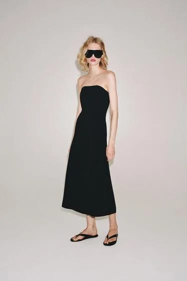 Zara ZW Collection پیراهن بدون بند