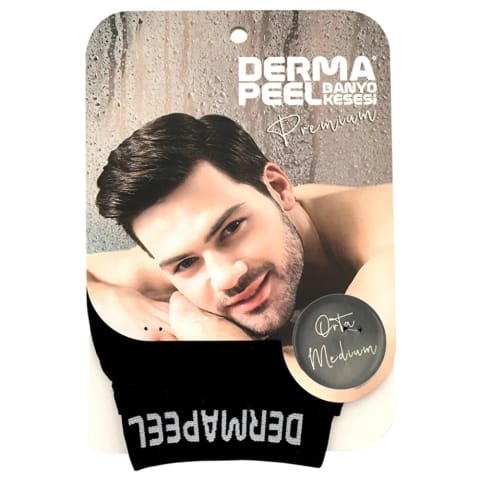 Dermapeel Premium Men حوله لوفا حمام