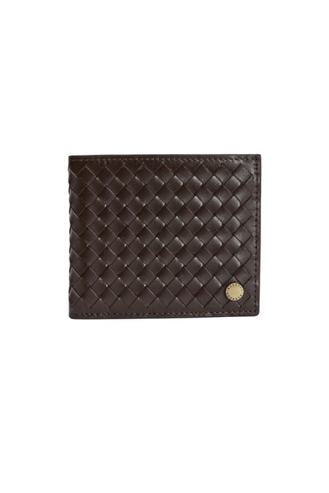 کیف پول چرمی بافت Barbour Farne BR11 قهوهای