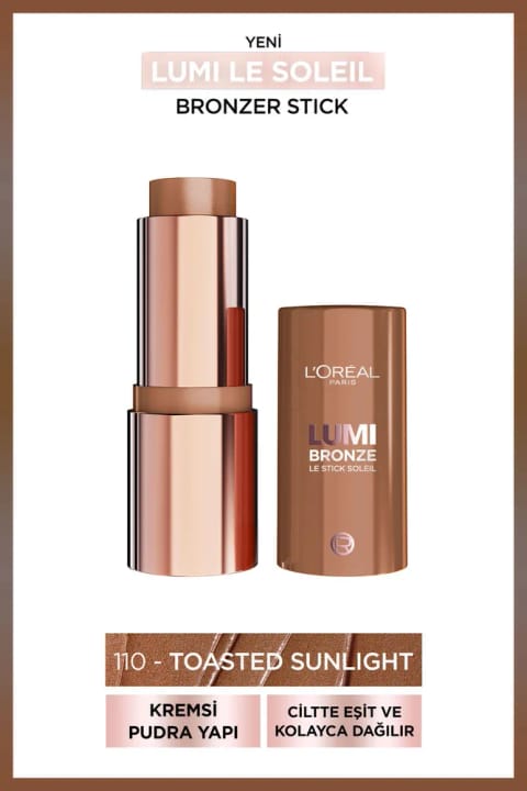 L'Oréal Paris Lumi برنزه‌کننده استیک 110 Toasted Sunlight