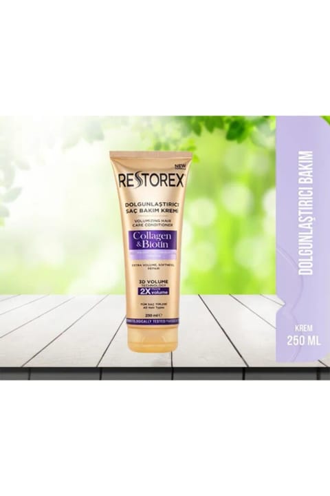کرم مراقبت از مو Restorex Collagen Biotin حجم‌دهنده ۲۵۰ml