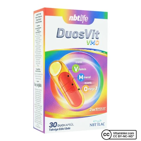 Nbt Life Duosvit مولتی ویتامین ۳۰ کپسول