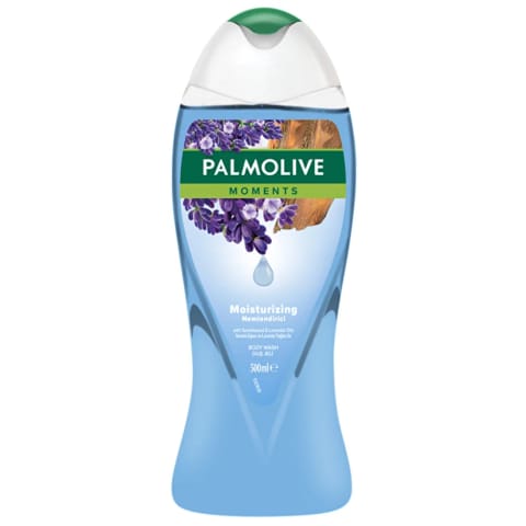 Palmolive Moments شاورژل مرطوبکننده با روغن چوب صندل و اسطوخودوس ۵۰۰ میلیلیتر