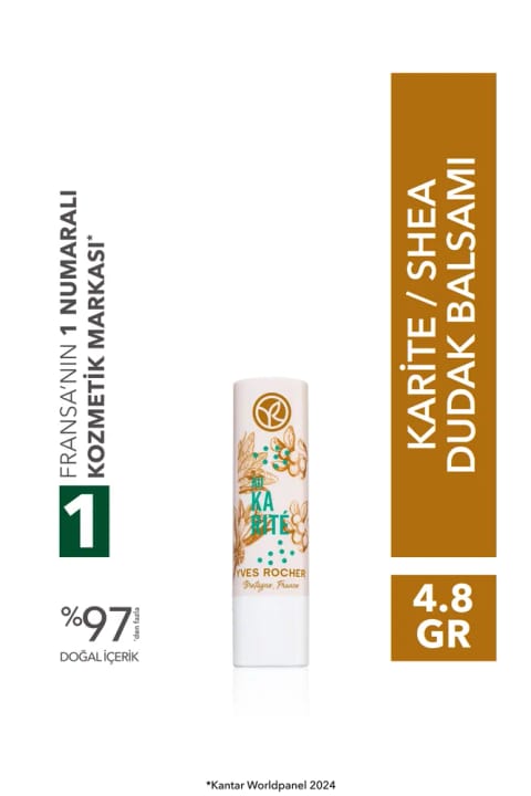 Yves Rocher بالم لب مرطوب و ترمیمکننده شی باتر