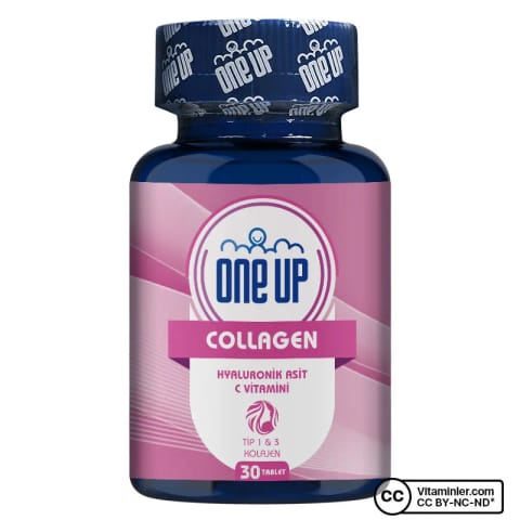 One Up Collagen Hyaluronic Acid 30 قرص