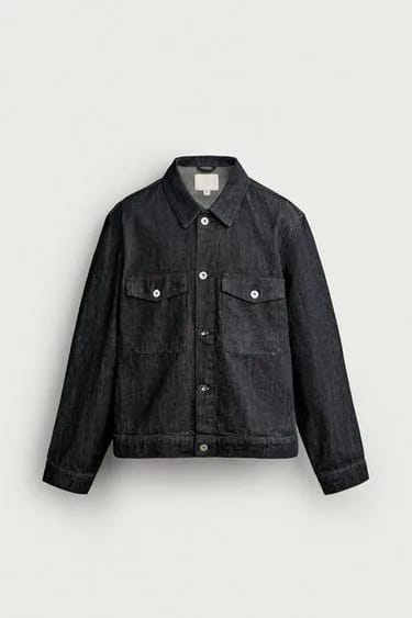 Zara ژاکت جین پایه