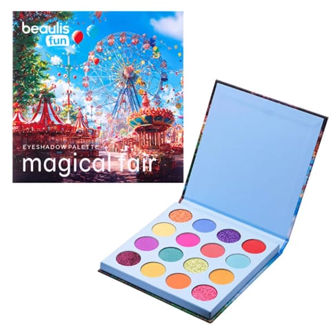 Beaulis Fun Magical Fair 16 رنگ پالت سایه چشم 712 Rainbow