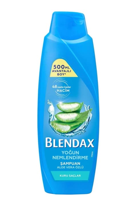 Blendax شامپو آبرسانی شدید با عصاره آلوئه ورا 500 میلی‌لیتر