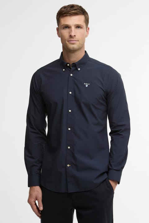 پیراهن پوپلین Barbour Treeport NY91 سرمهای