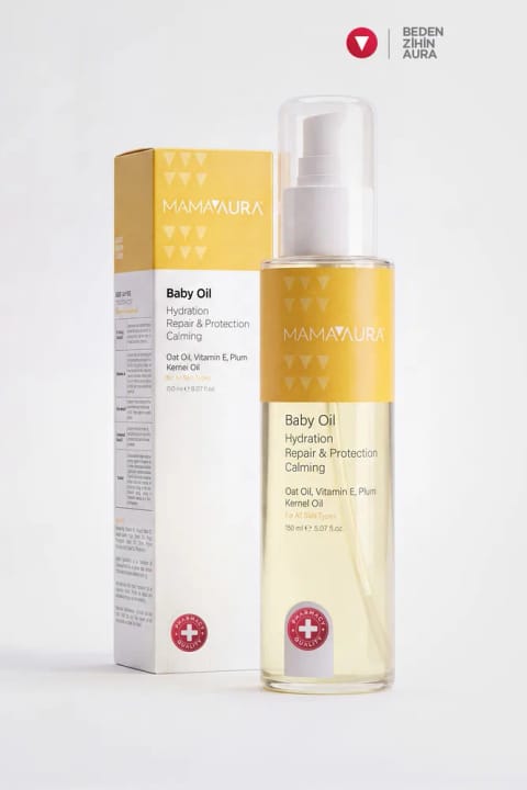 MAMAAURA روغن مراقبت از نوزاد - Baby Oil 150 ml