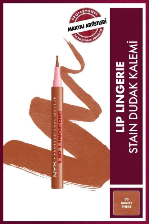 مداد لب NYX Professional Makeup Lip Lingerie Stain - 03 Barely There