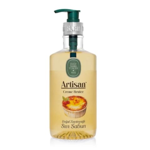 Eyüp Sabri Tuncer Artisan صابون مایع طبیعی با روغن زیتون Creme Brulee 600 ml
