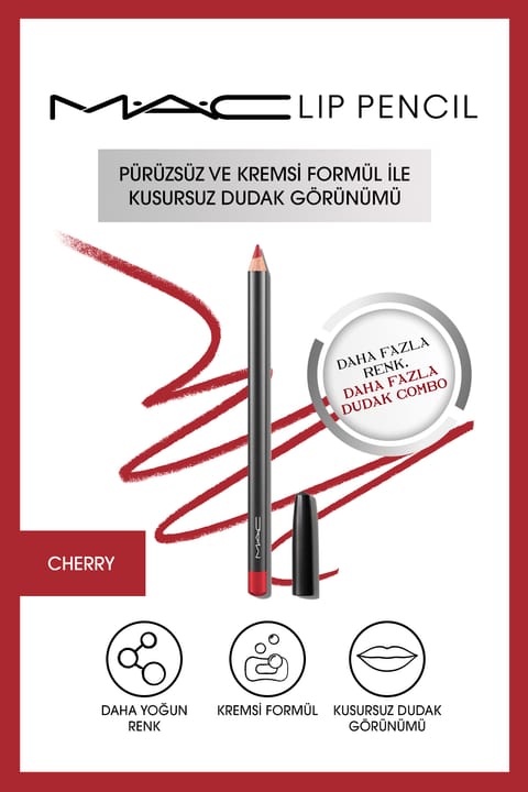 محدود لب مات M.A.C - Lip Pencil - Cherry 1.45 G