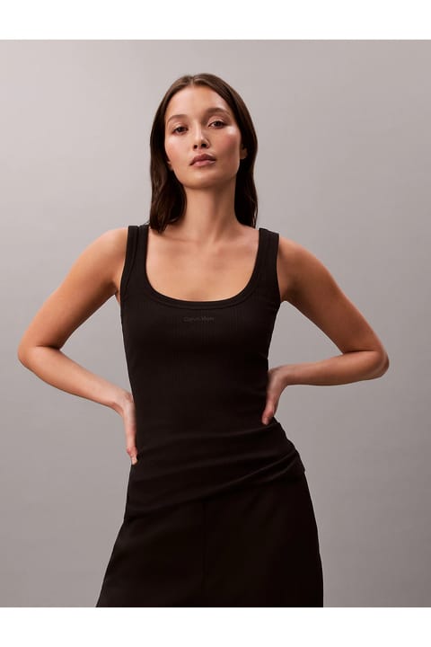 تیشرت Calvin Klein مدل SL VARIGATED RIB NAN